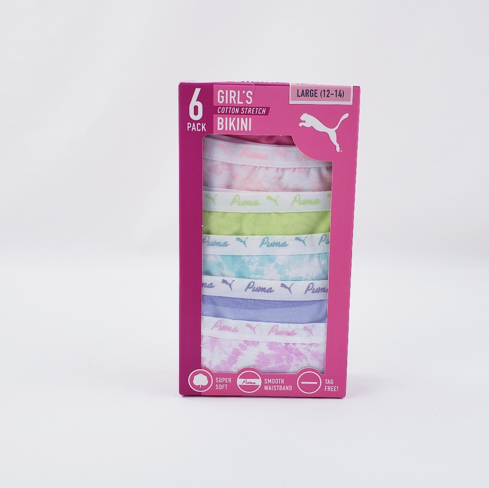Puma 6 pack girls bikini